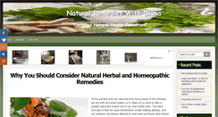 Desktop Screenshot of natural-herbal-remedies.net