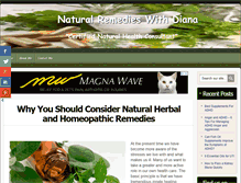 Tablet Screenshot of natural-herbal-remedies.net